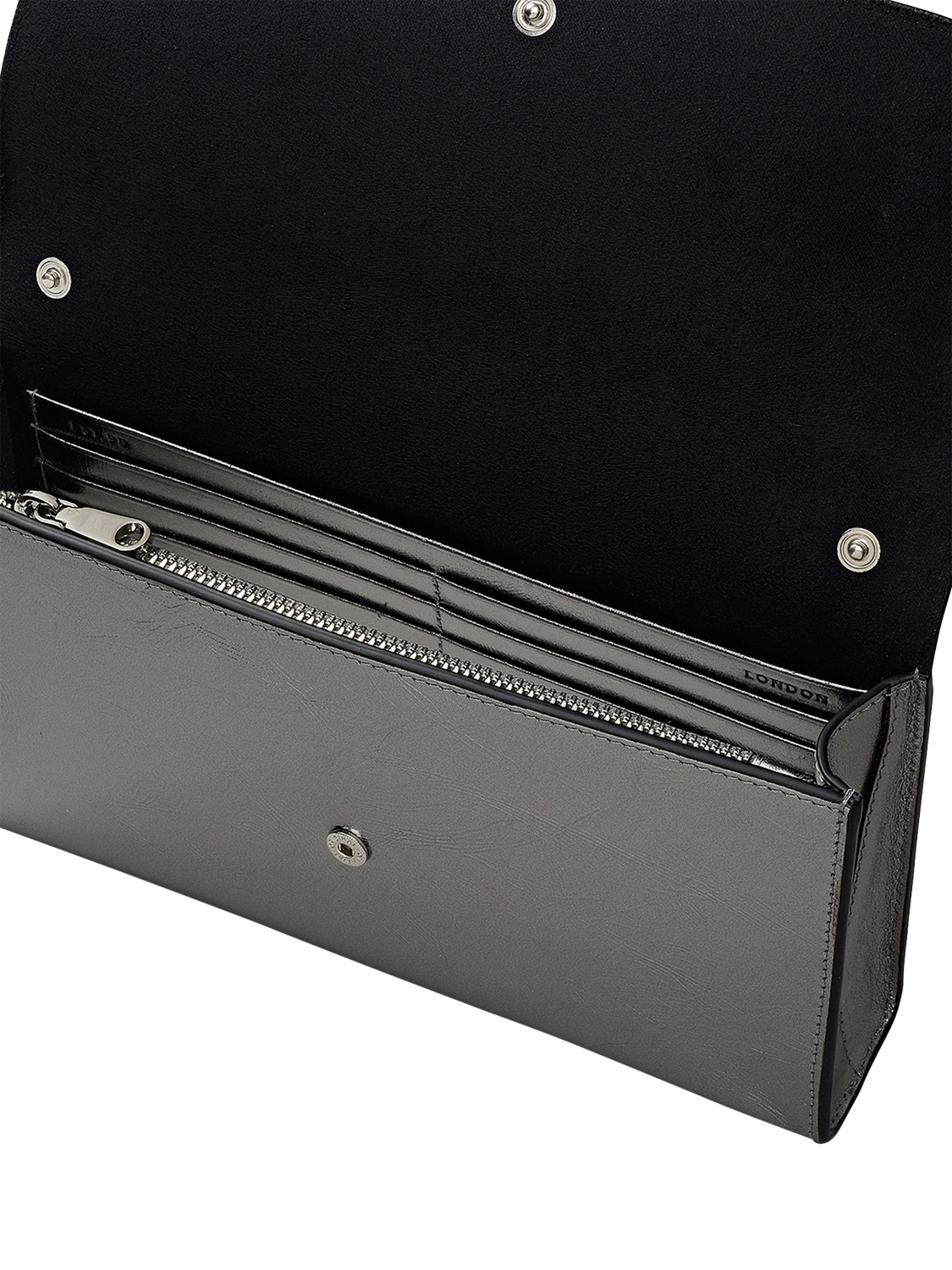 Product image 3 of 6, which shows Radley The Rathbone Micro Crossbody Bag, Silver