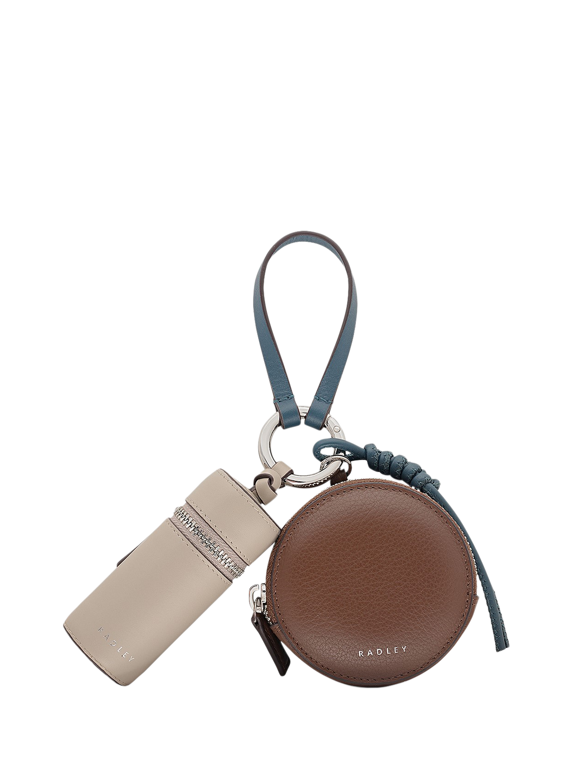 Product image 1 of 3, which shows Radley Nicholas Road Pouch Keyring, Multi