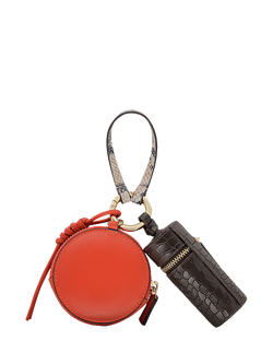 Radley Nicholas Road Pouch Keyring - view 2, Flame