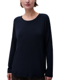 Femilet Yara Long Sleeve Loungewear Top, Baritone Blue