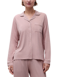 Femilet Chelsea Loungewear Long Sleeve Top, Parchment Blush
