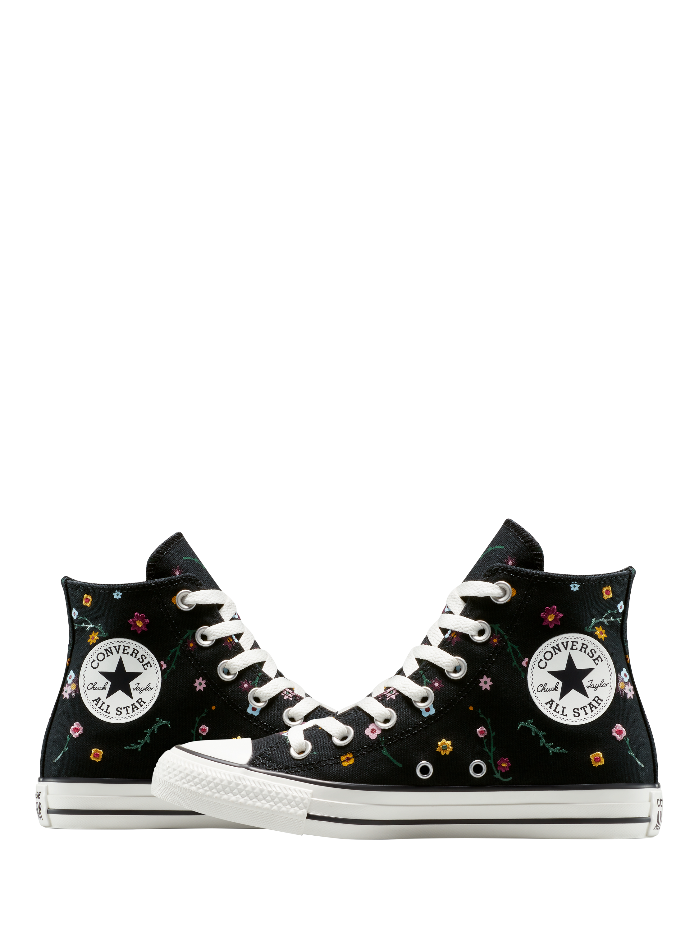 Converse Chuck Taylor All Star Embroidered Floral Hi-Top Trainers