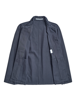 Norse Projects Cotton Twill Overshirt, Graphite - view 2, Graphite