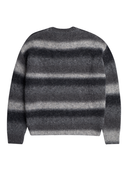 Norse Projects Jonas Gradient Alpaca Wool Blend Sweater, Charcoal Melange - view 2, Charcoal Melange