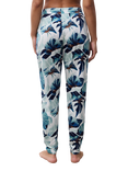 Femilet Loraine Loungewear Trousers, Blue Shade Flowers