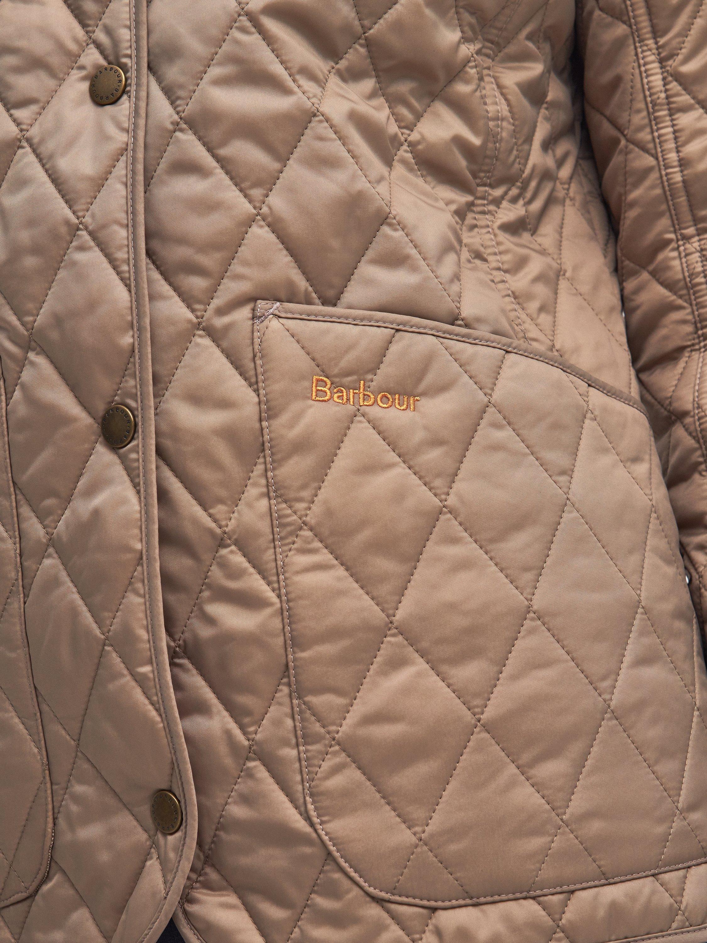 Product image 5 of 6, which shows Barbour Annandal Quilted Jacket, Sand Dune, 6
