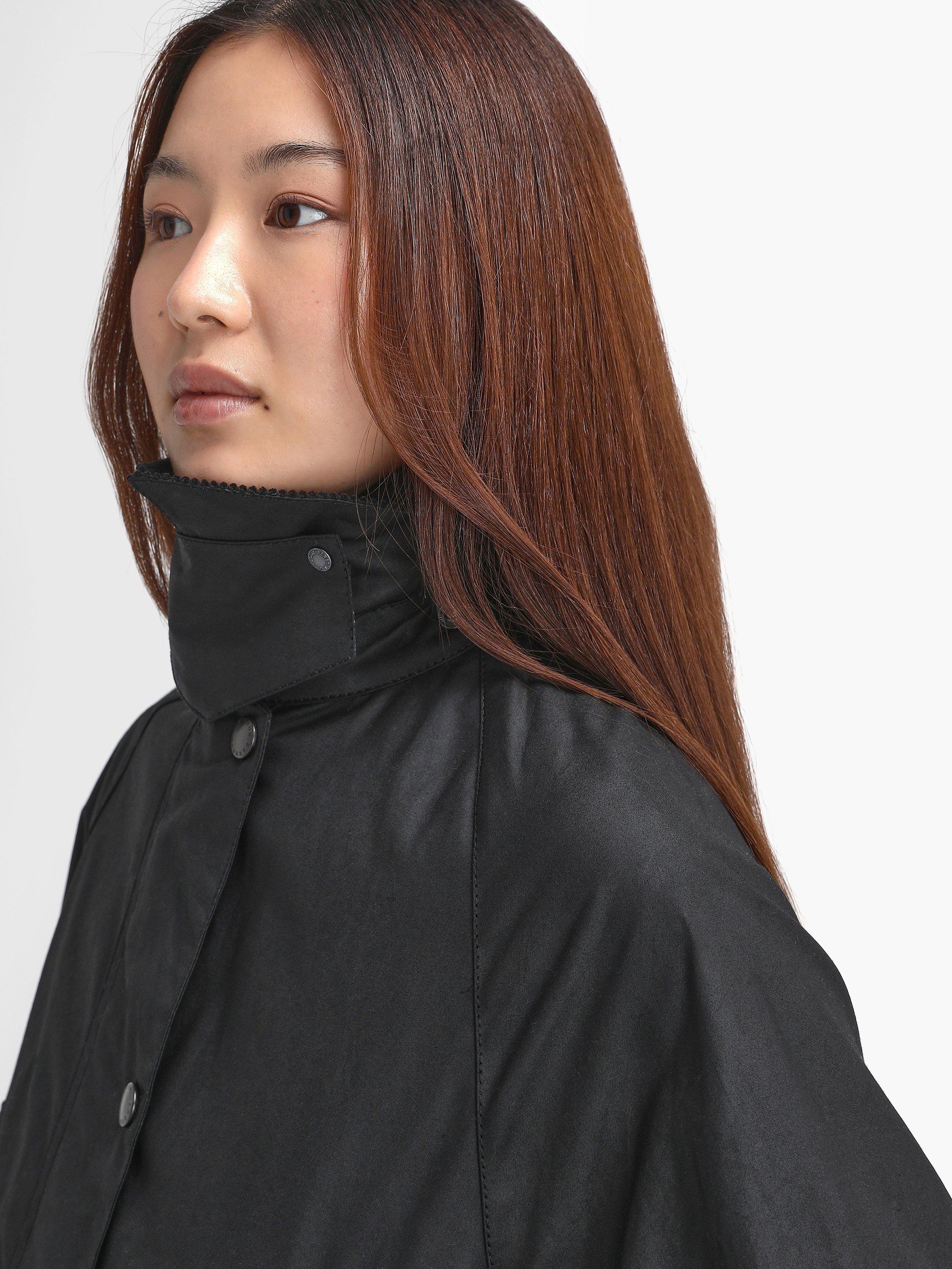 Product image 3 of 11, which shows Barbour Beaufort Wax Jacket, Black, 8