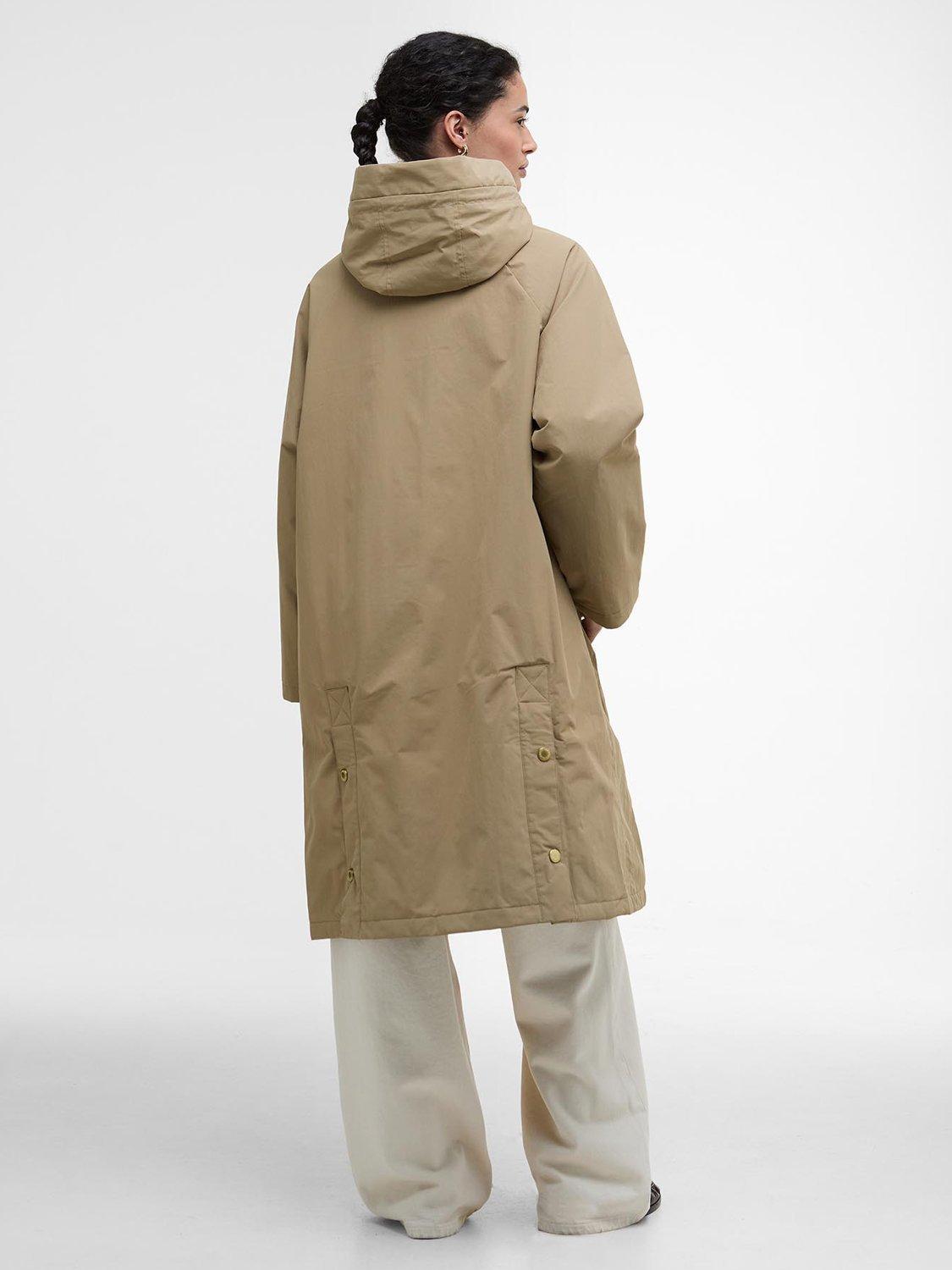 Product image 3 of 6, which shows Barbour Catalina Showerproof Jacket, Military Brown, 10