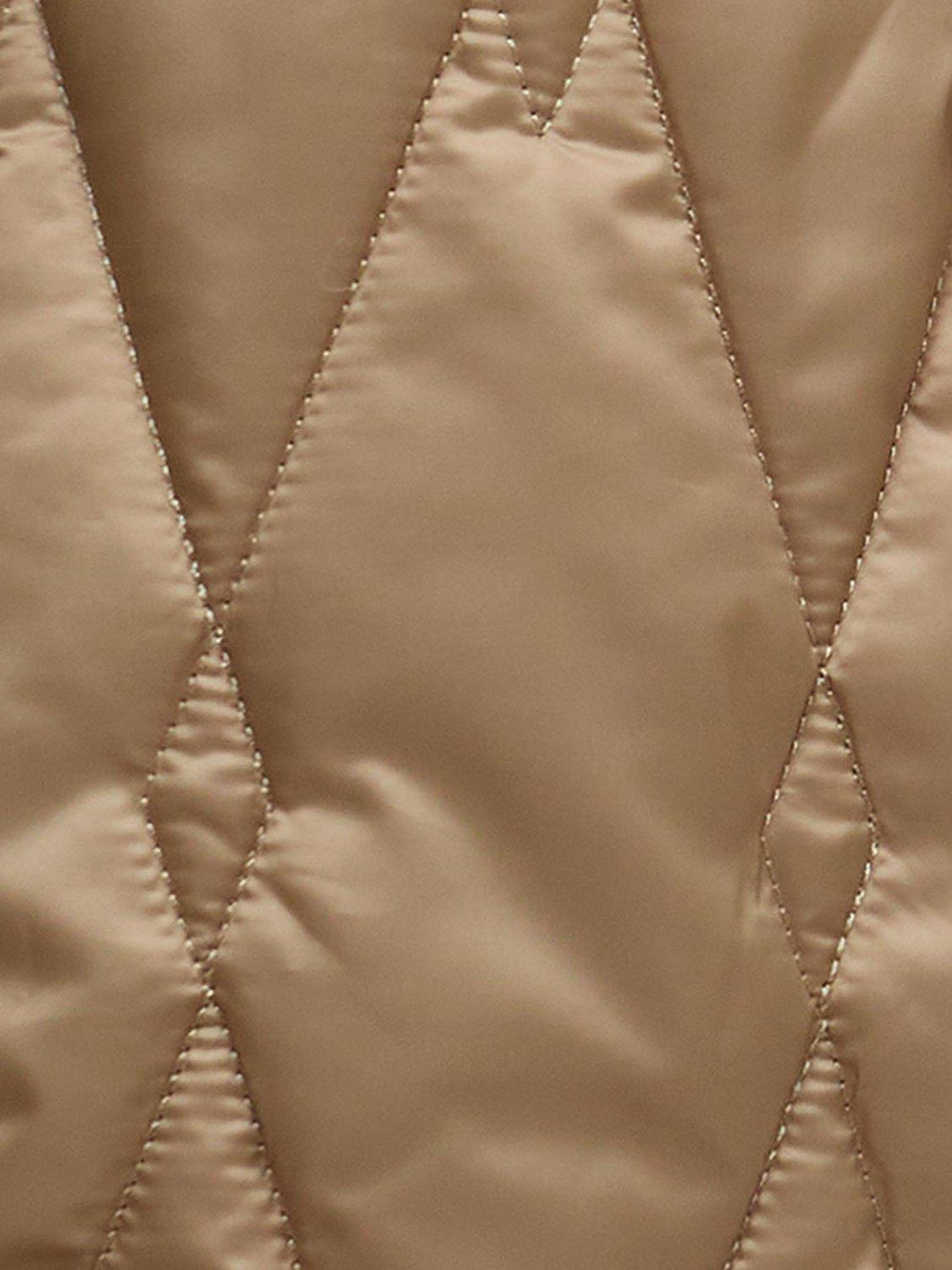 Product image 5 of 6, which shows Barbour Celina Quilted Jacket, Military Brown/Tartan, 8