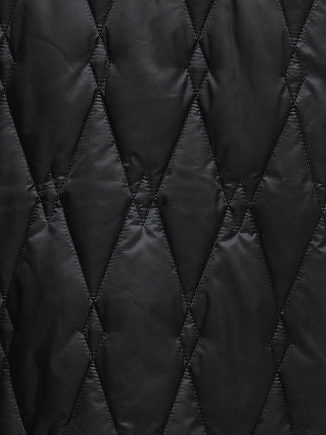Product image 6 of 7, which shows Barbour Cosette Quilted Duffle Coat, Black Onyx, 8