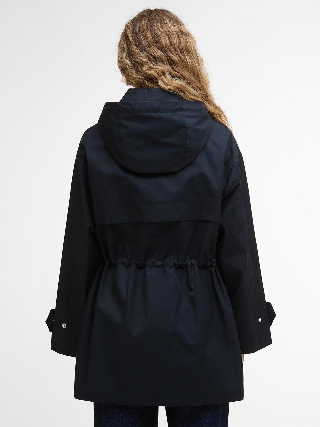 Product image 3 of 6, which shows Barbour Fallyn Showerproof Jacket, Darnavyhessiantartan, 8