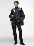 Barbour Keeley Waxed Jacket, Fern/Sage