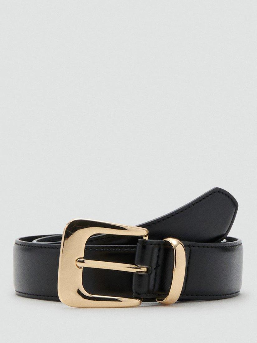 Mango Apen Metal Buckle Belt