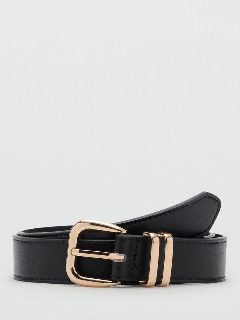 Mango Bella Metal Buckle Belt