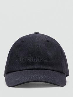 Mango Monaco Cotton Baseball Cap - view 2, Navy