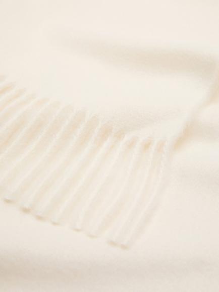 Mango Sweet Rectangular Scarf - view 2, Light Beige