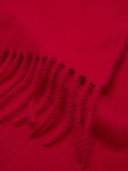 Mango Sweet Fringed Scarf - view 2, Red
