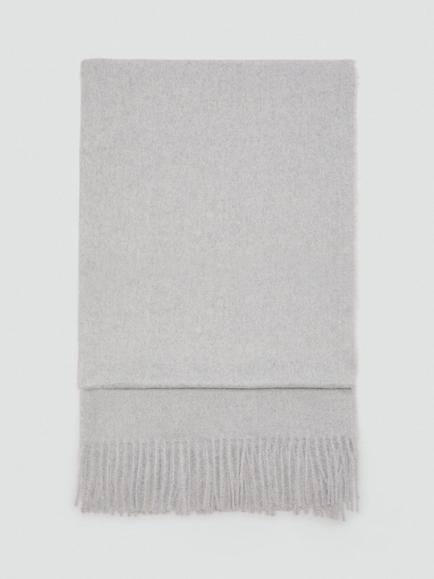 Mango Sweet Rectangular Scarf, Pastel Grey
