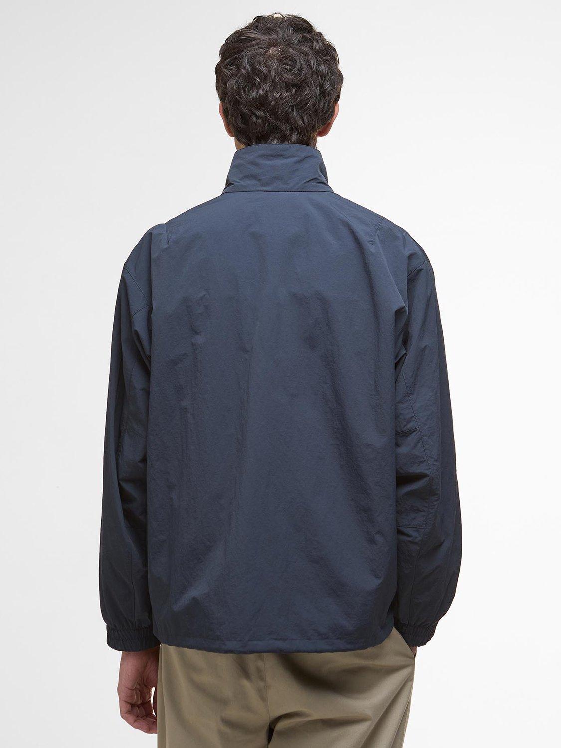 Product image 2 of 8, which shows Barbour Jig Showerproof Jacket, Dark Navy, L