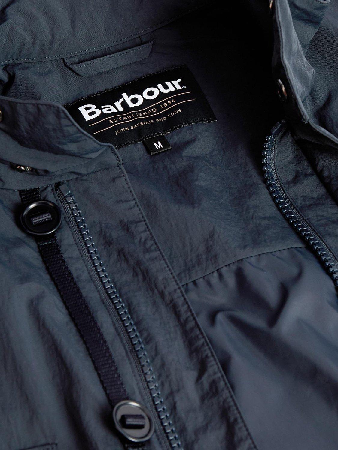Product image 8 of 8, which shows Barbour Jig Showerproof Jacket, Dark Navy, L