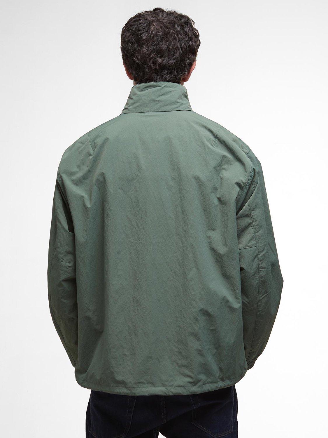 Product image 3 of 5, which shows Barbour Jig Showerproof Jacket, Thyme, S