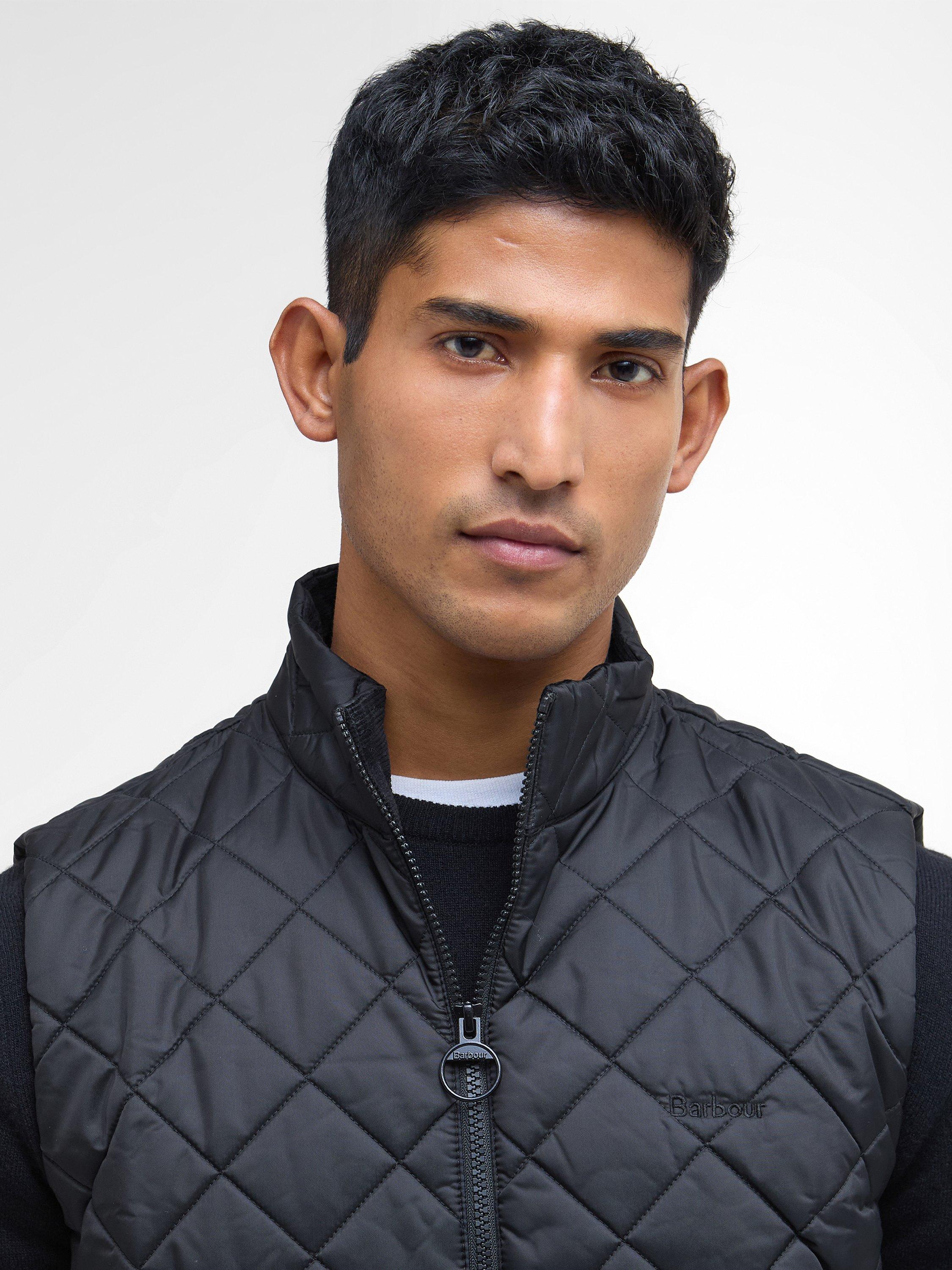 Product image 3 of 9, which shows Barbour Monty Zip Front Gilet, Black, L