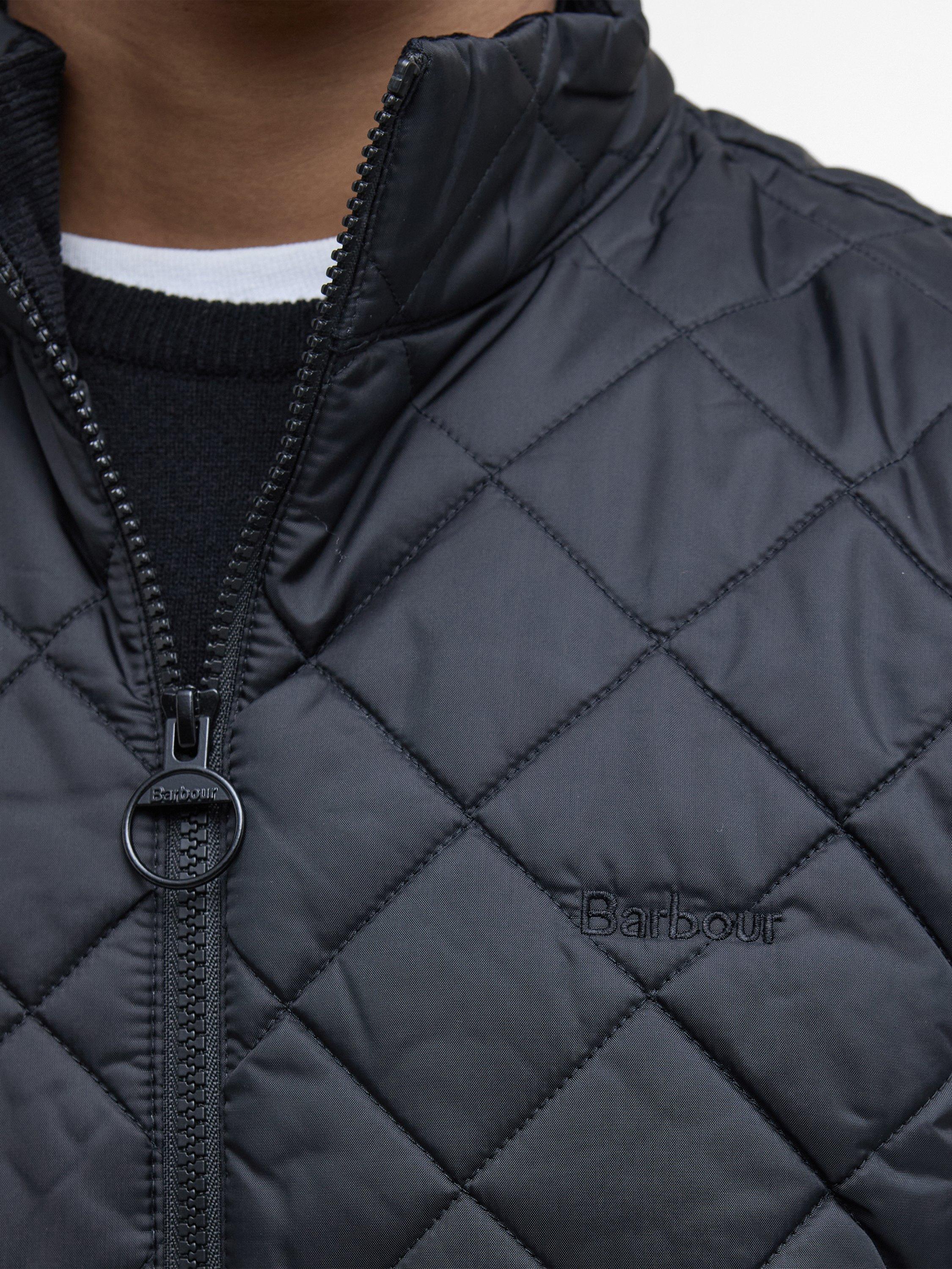 Product image 5 of 9, which shows Barbour Monty Zip Front Gilet, Black, L