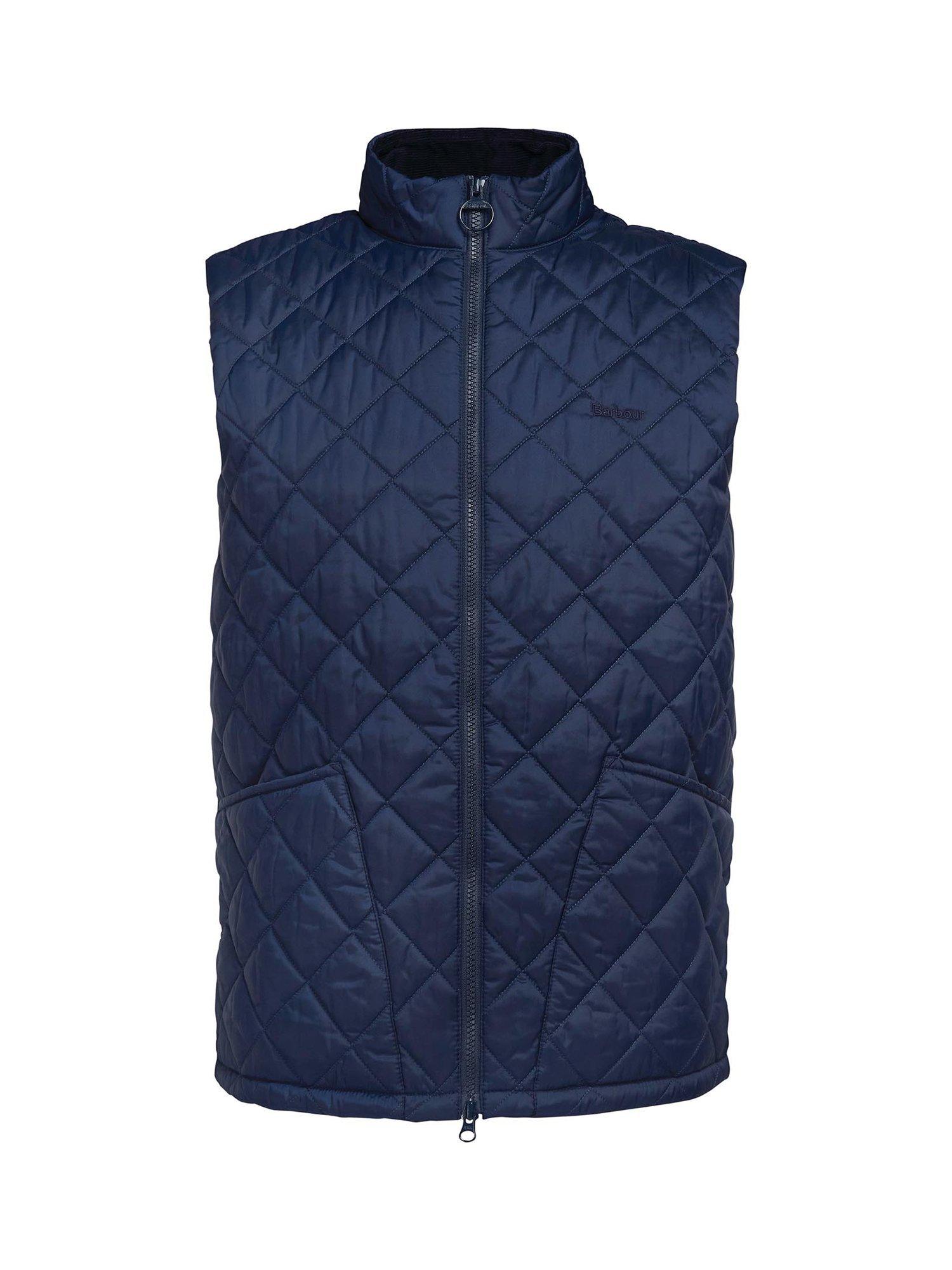 Product image 7 of 7, which shows Barbour Monty Zip Front Gilet, Navy, S