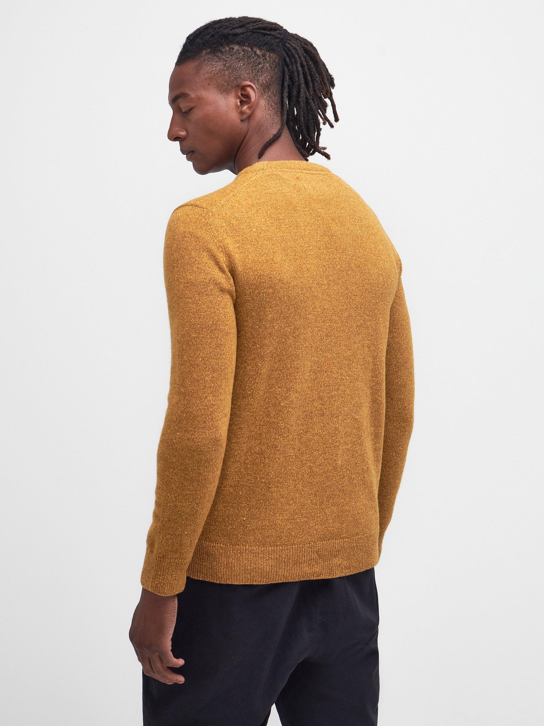 Product image 2 of 6, which shows Barbour Tisbury Wool Blend Jumper, Copper, L
