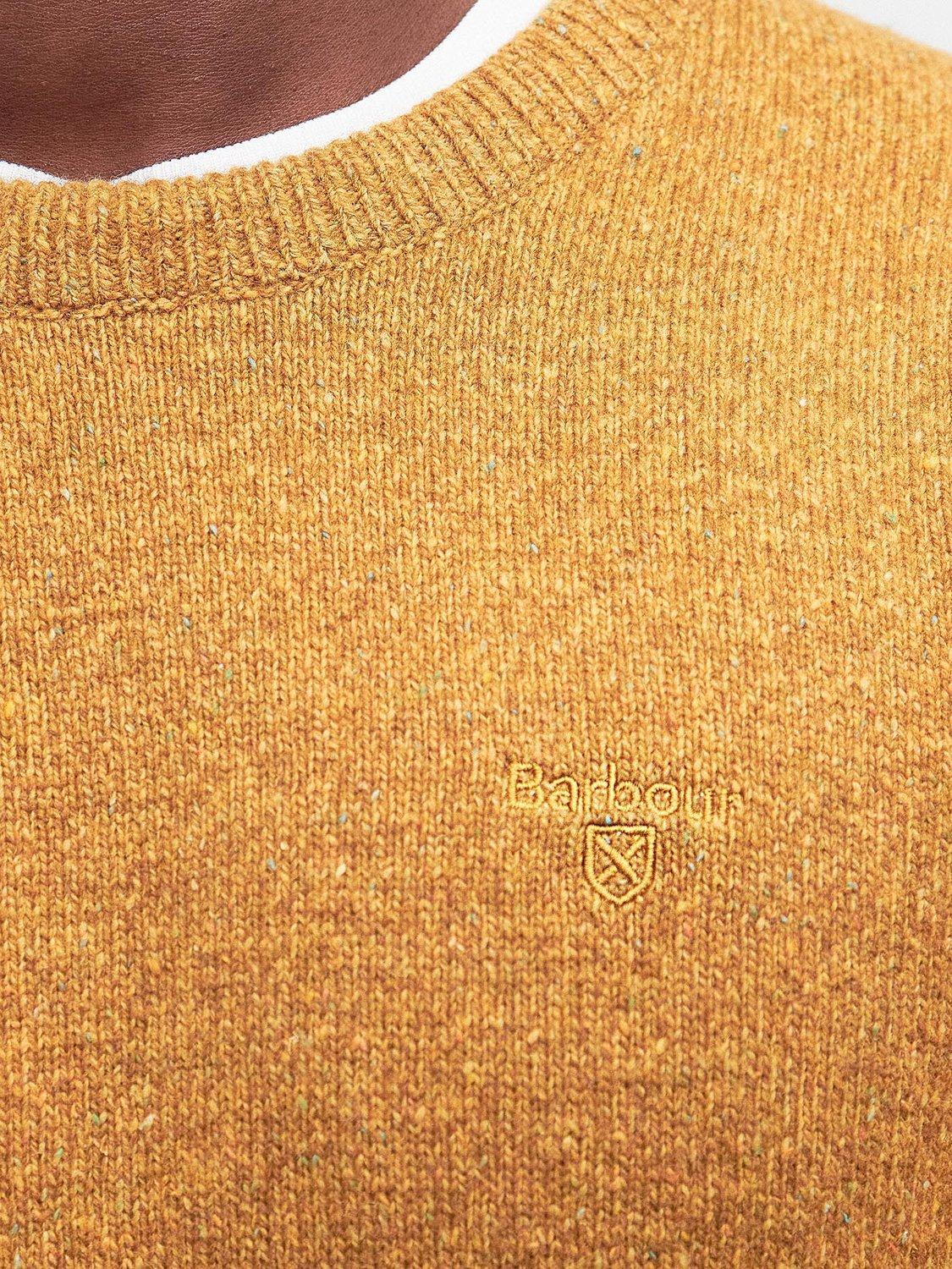 Product image 6 of 6, which shows Barbour Tisbury Wool Blend Jumper, Copper, L