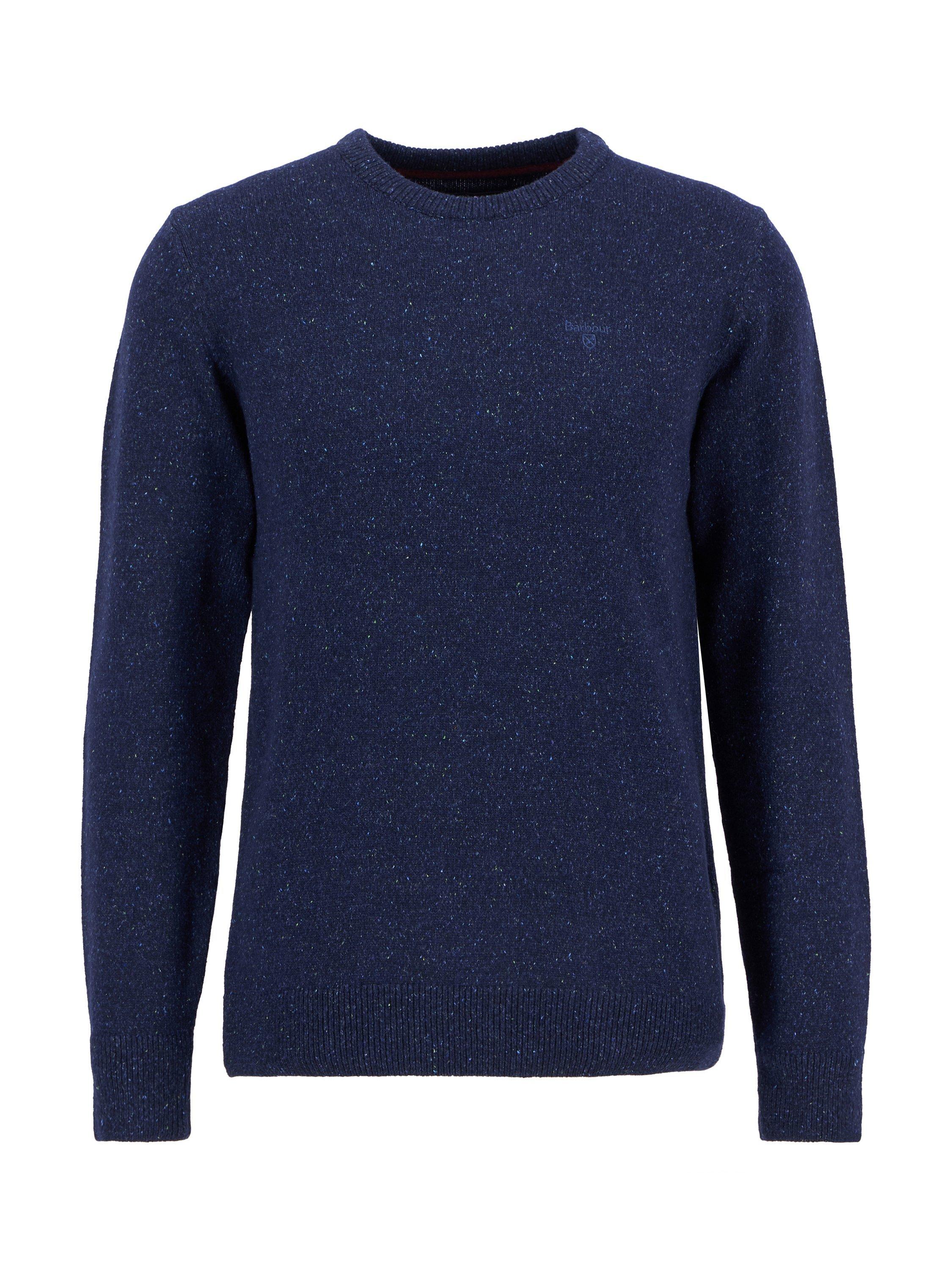 Product image 4 of 6, which shows Barbour Tisbury Wool Blend Jumper, Deep Blue, S