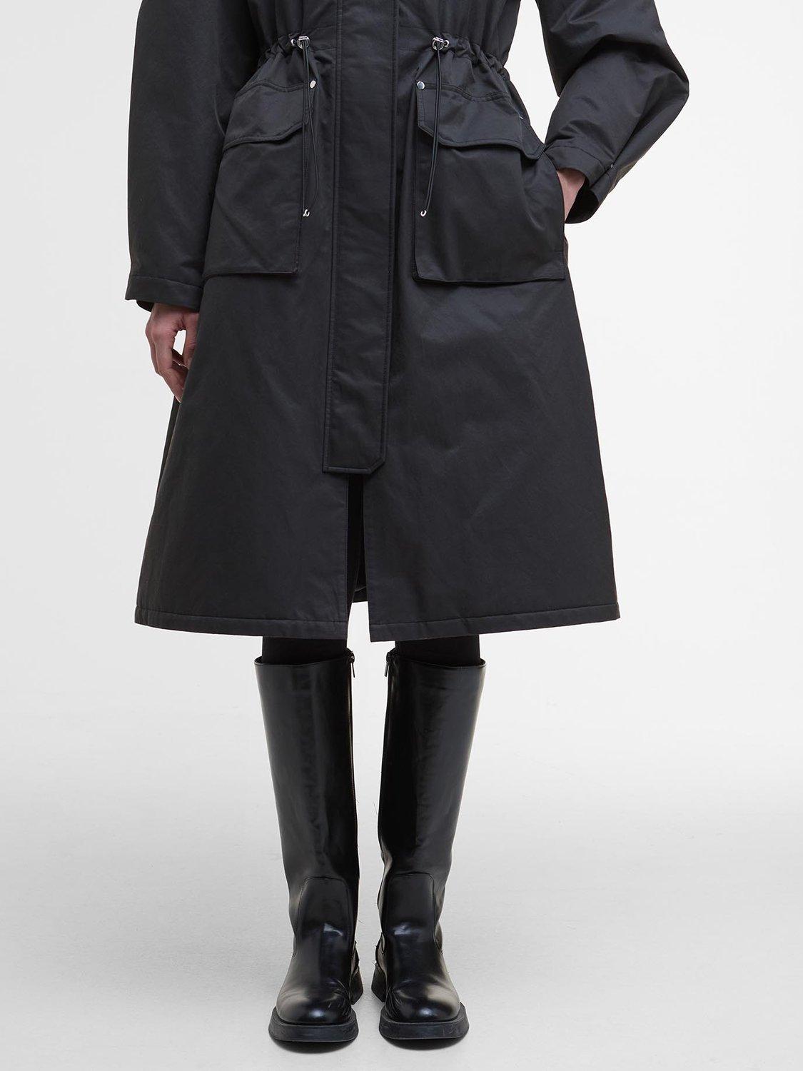 Product image 7 of 10, which shows Barbour International Gabriella Showerproof Jacket, Black, 10