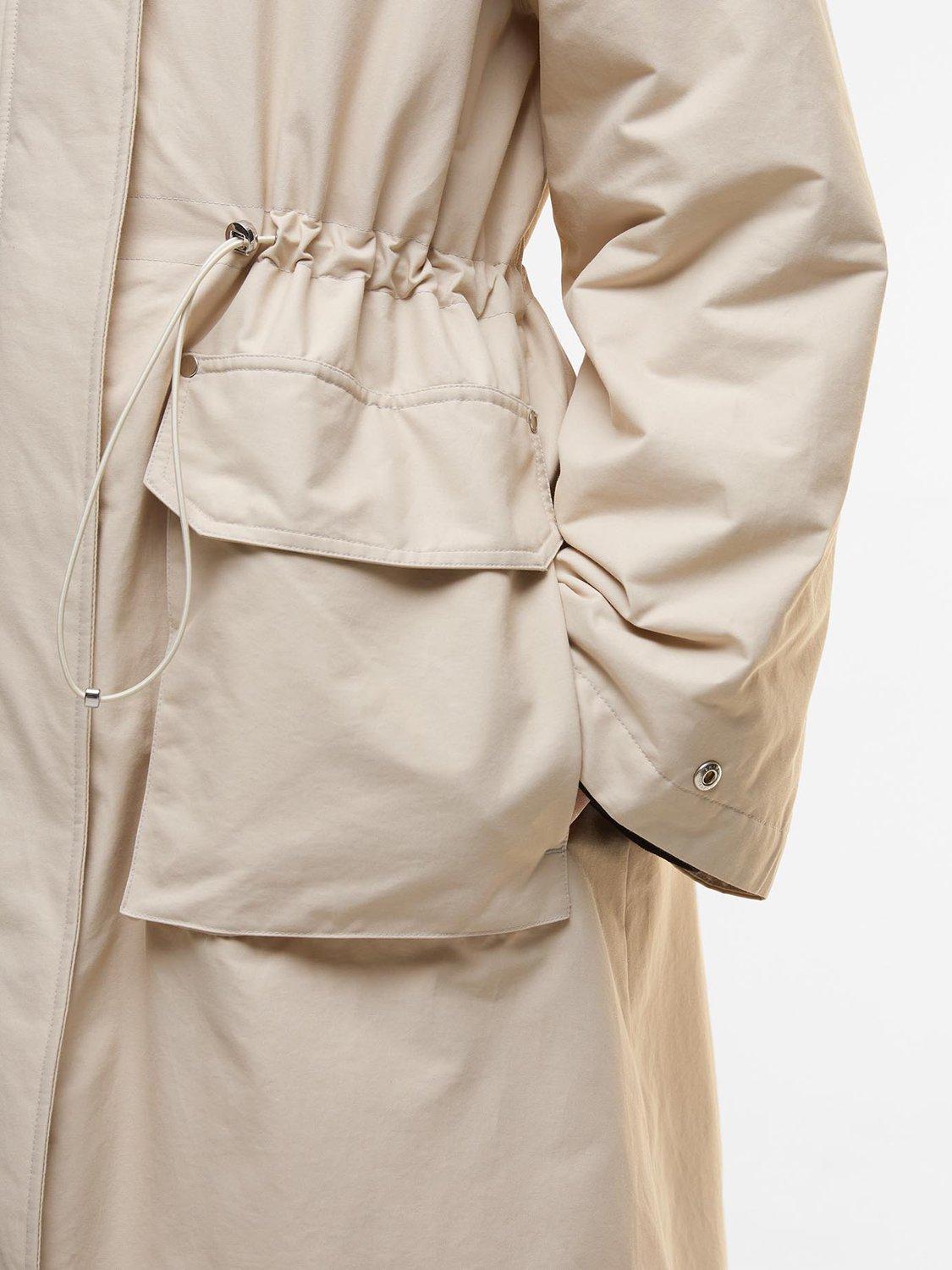 Product image 6 of 9, which shows Barbour International Gabriella Showerproof Jacket, Jasmine, 8