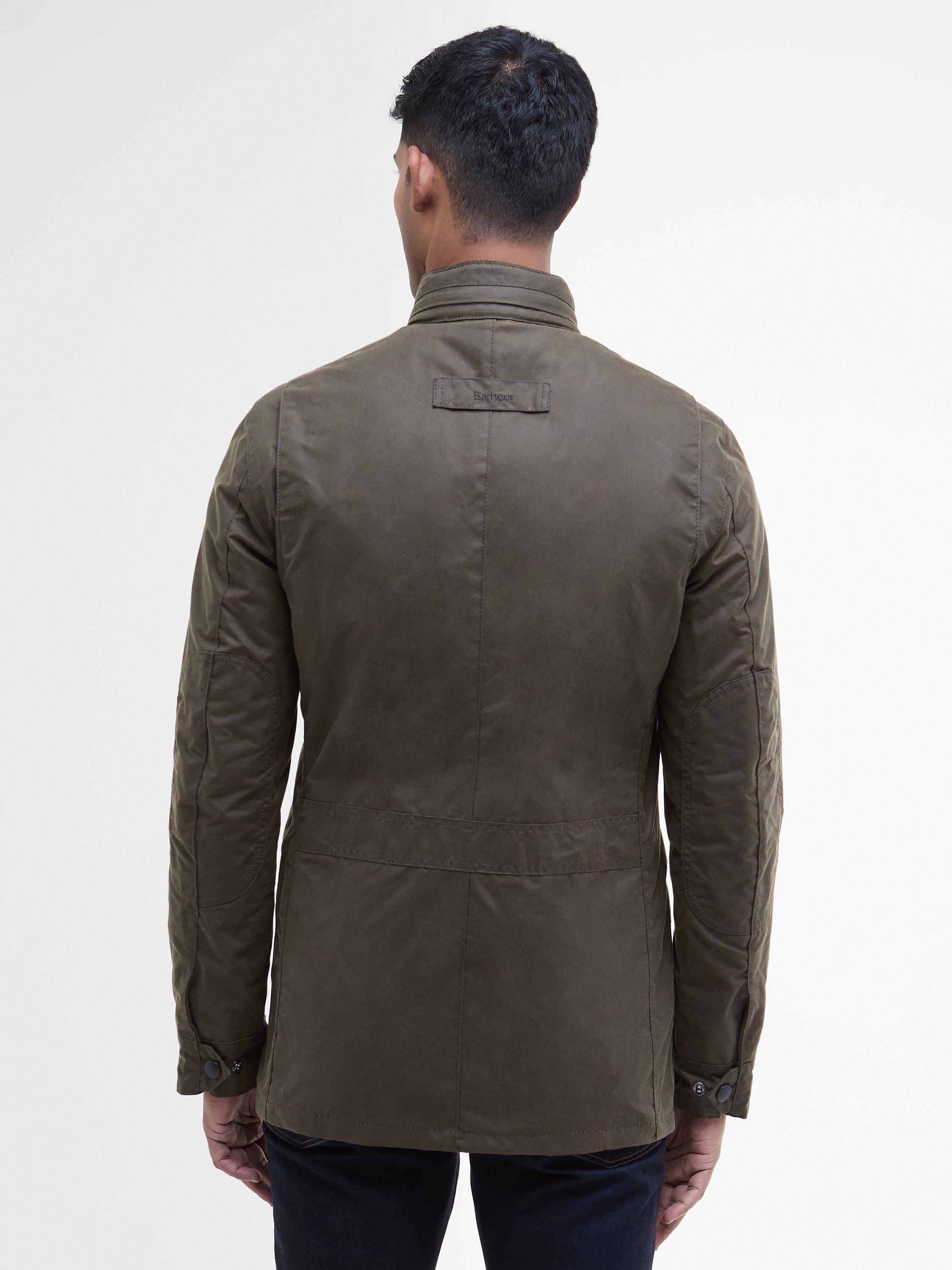Product image 2 of 11, which shows Barbour Corbridge Waxed Jacket, Beech/Classic, XXL