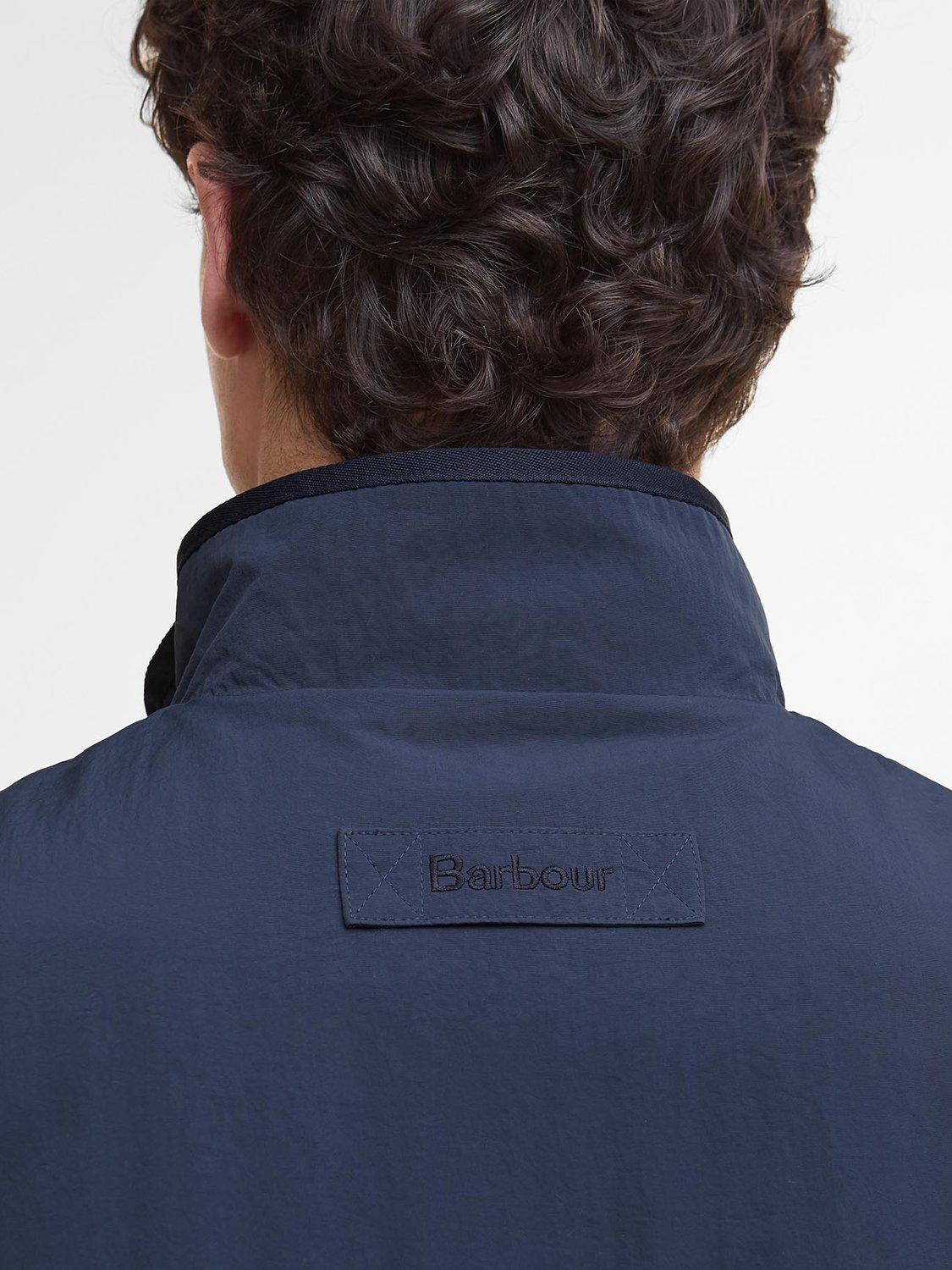 Product image 8 of 8, which shows Barbour Reversible Fleece Gilet, Navy, XXL