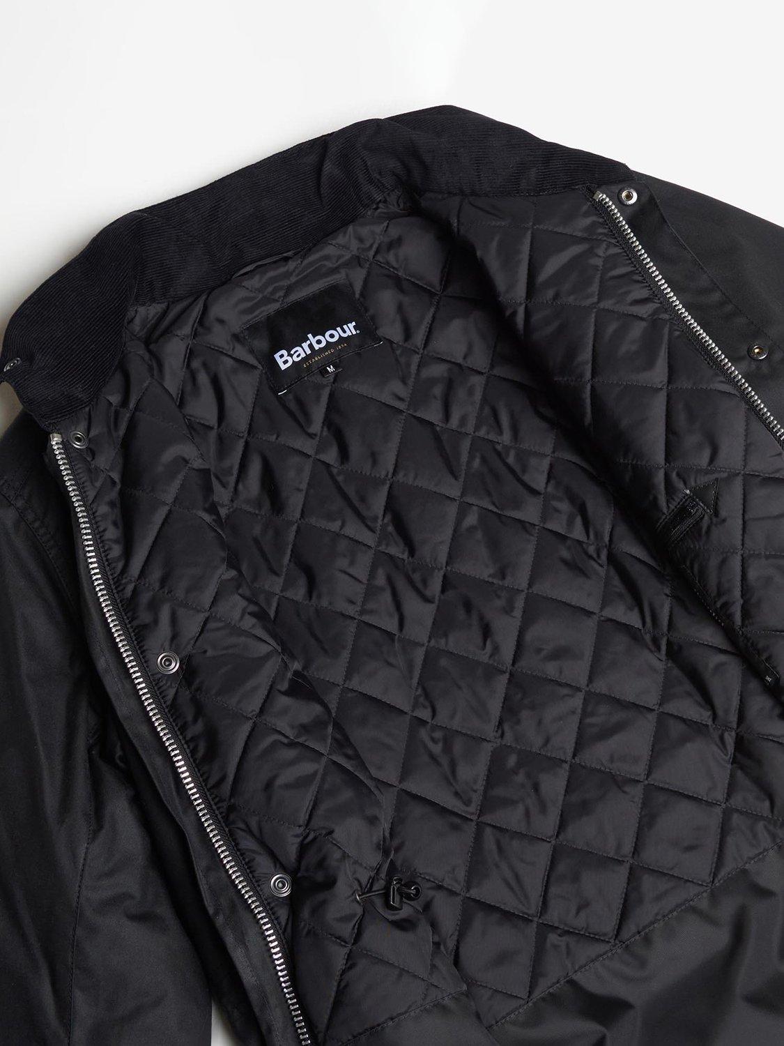 Product image 7 of 11, which shows Barbour Sapper Waxed Cotton Jacket, Black/Classic, XXL