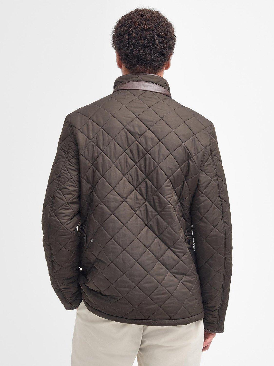 Product image 2 of 7, which shows Barbour Powell Quilted Chelsea Jacket, Olive, L