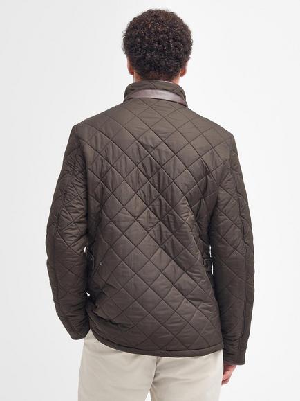 Barbour Powell Quilted Jacket - view 2, Olive