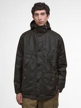 Barbour Re-Engineered Endurance Mountain Waxed Cotton Parka, Olive