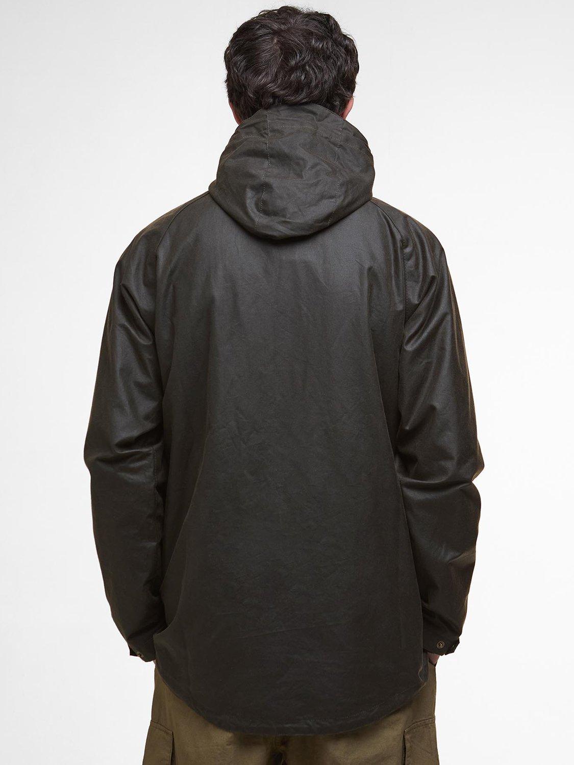 Product image 4 of 6, which shows Barbour Re-Engineered Endurance Mountain Waxed Cotton Parka, Olive, XXL