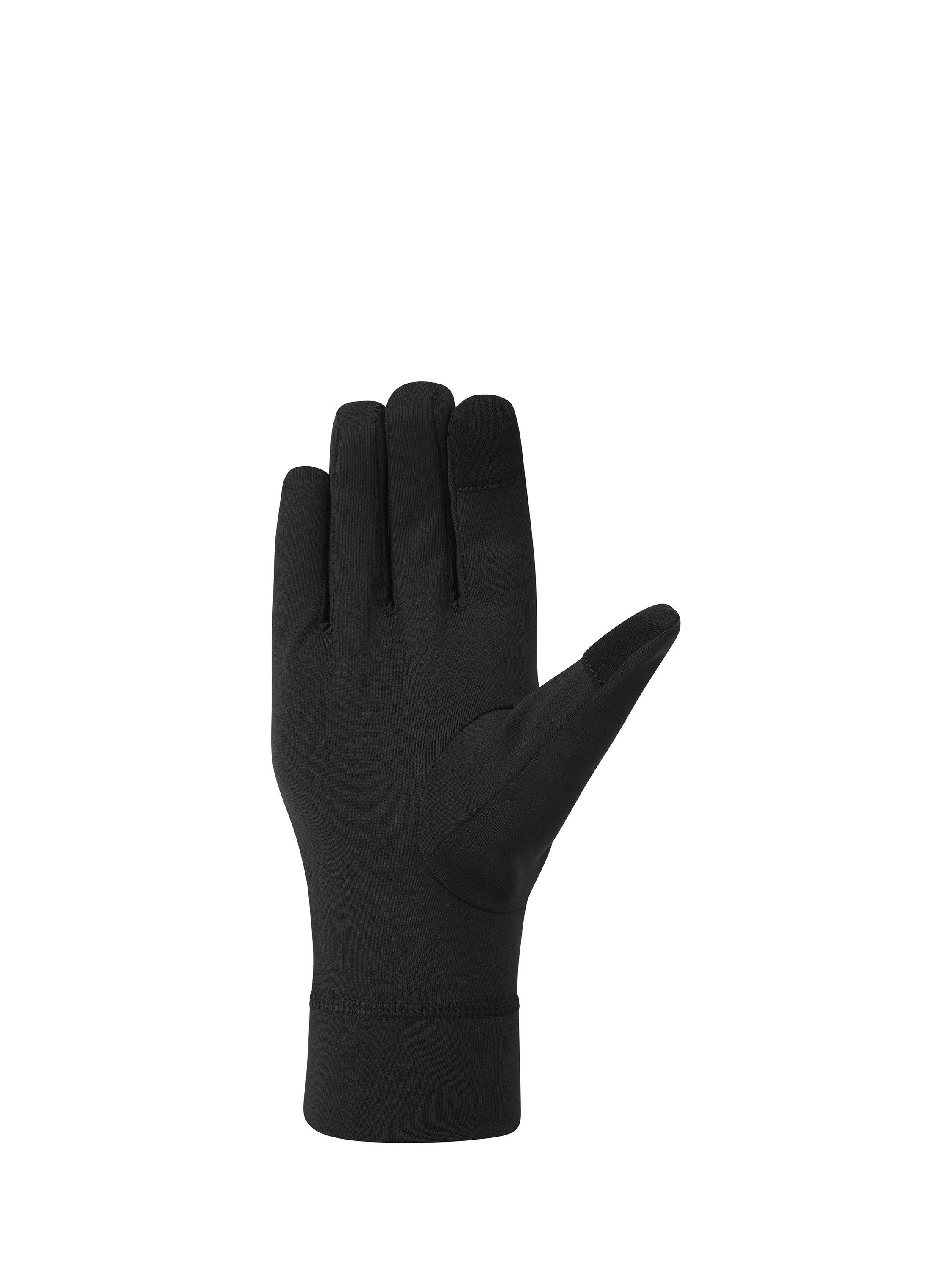 Product image 3 of 3, which shows Montane Dart XT Liner Gloves, Black, XS