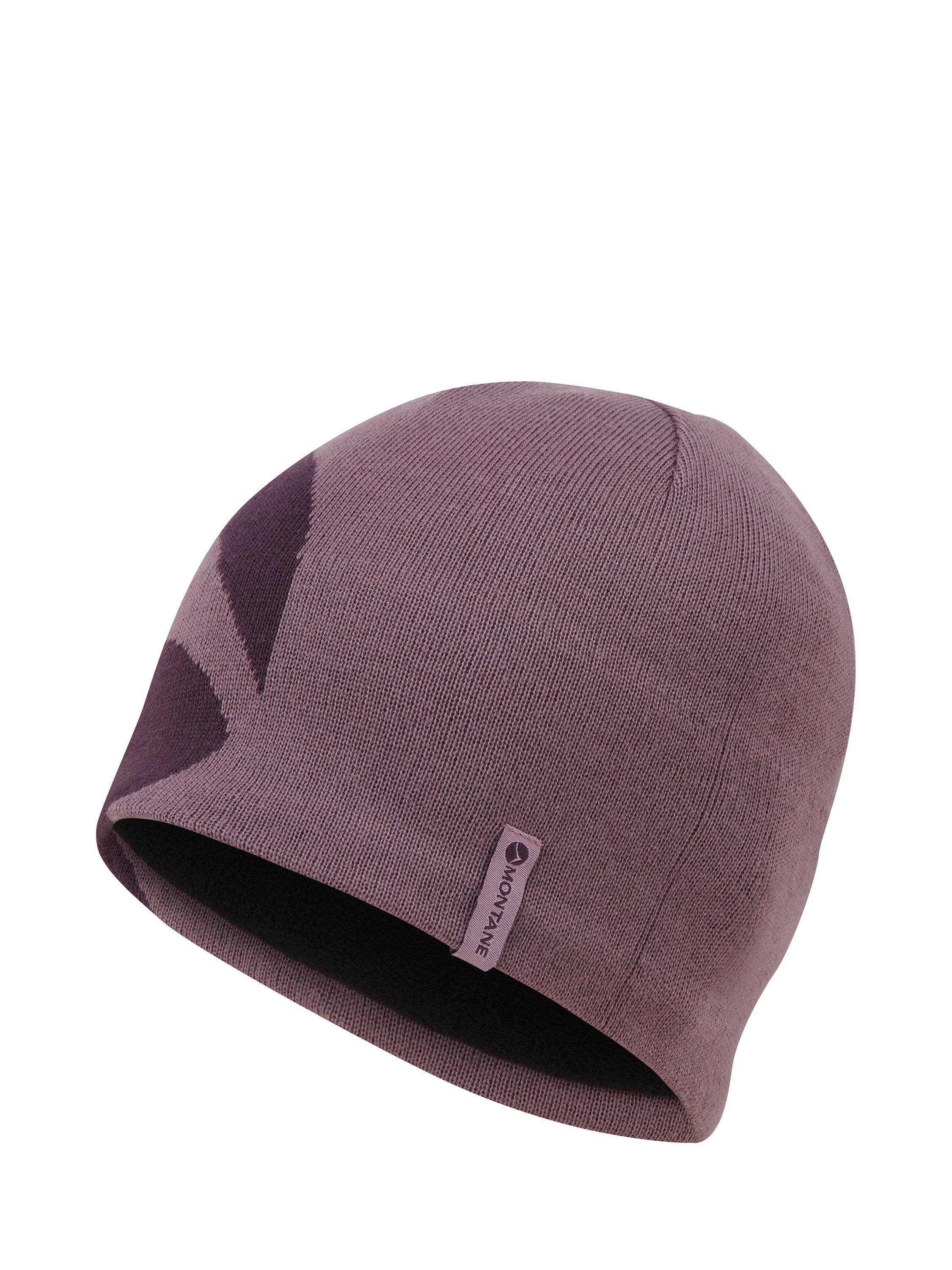 Product image 1 of 2, which shows Montane Jango Logo Merino Wool Blend Beanie, Moonscape, One Size
