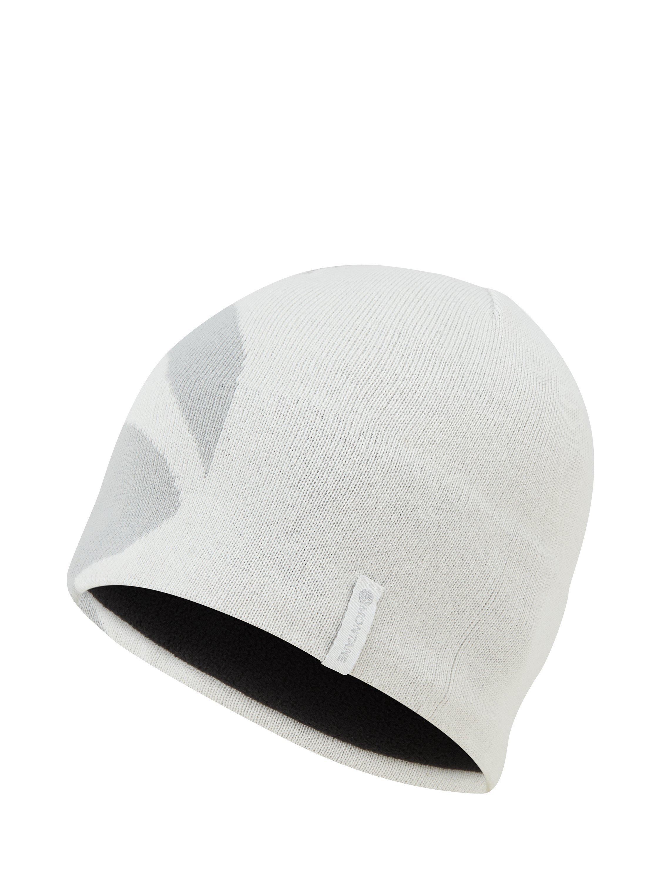 Product image 1 of 3, which shows Montane Jango Logo Merino Wool Blend Beanie, Powder, One Size