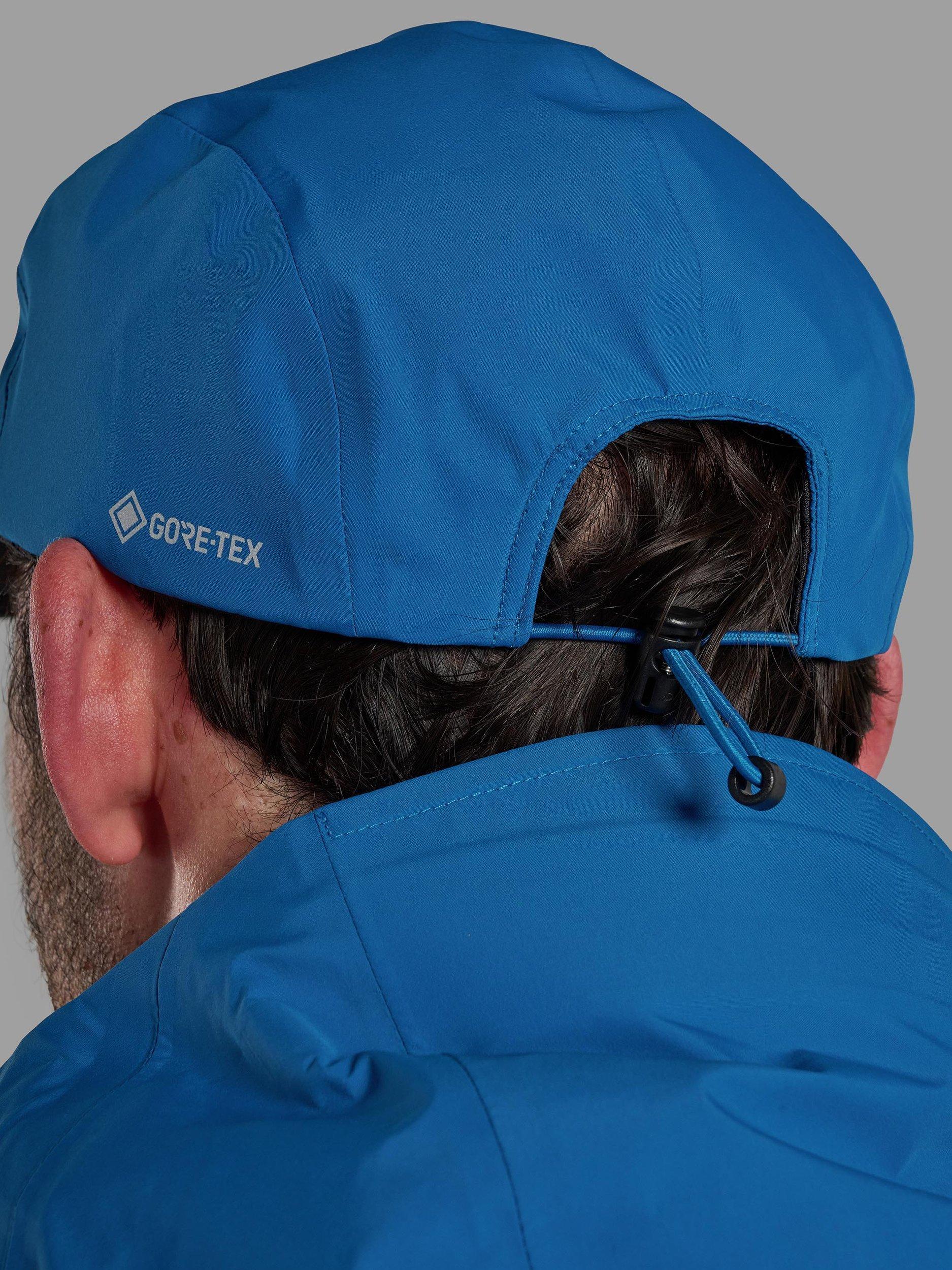 Product image 3 of 3, which shows Montane Phase Lite Waterproof Cap, Neptune Blue, One Size