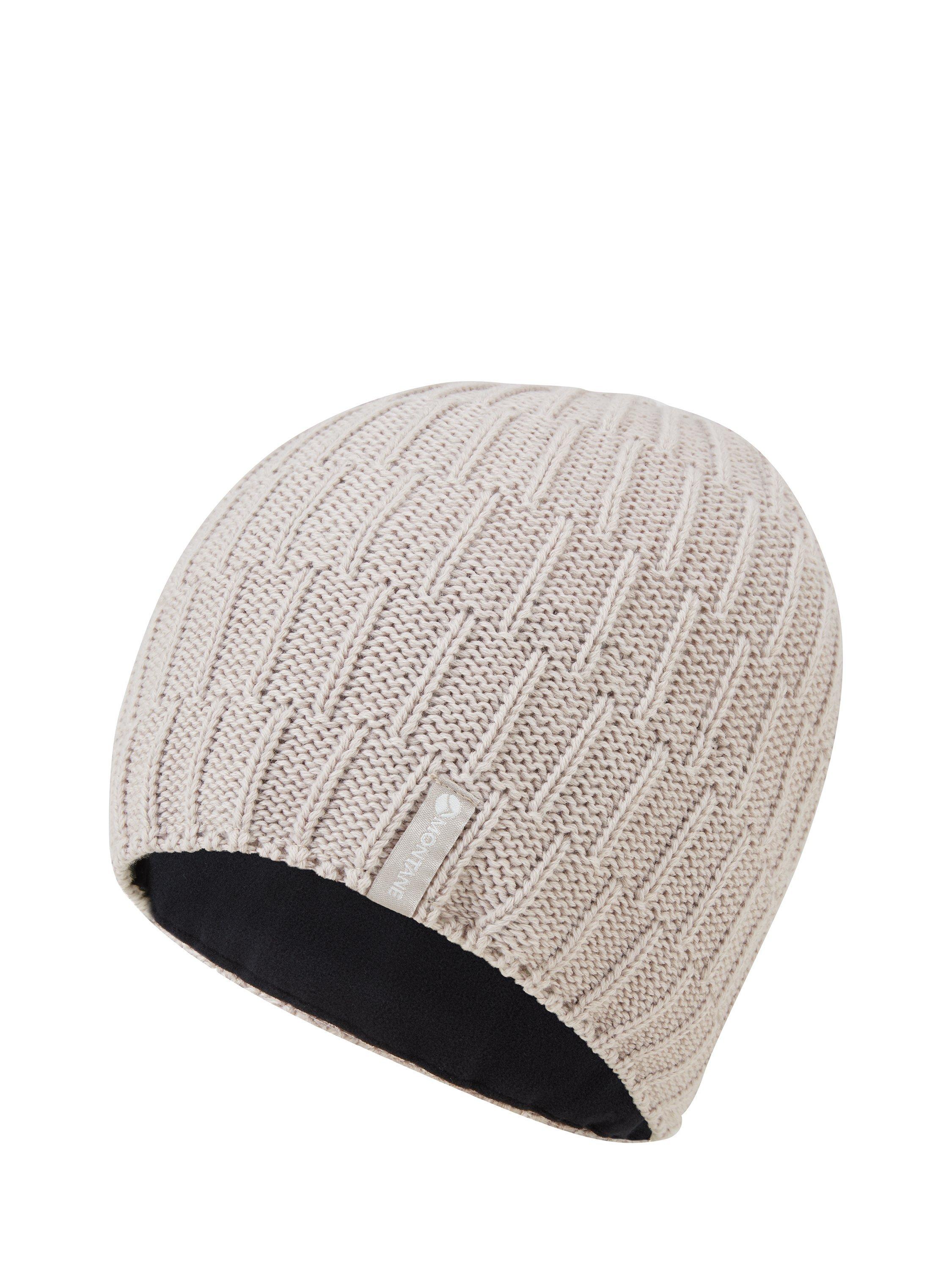 Product image 1 of 3, which shows Montane Windjammer Halo Beanie, Oyster, One Size