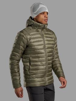 Men's Anti Freeze Hooded Down Jacket, Caper