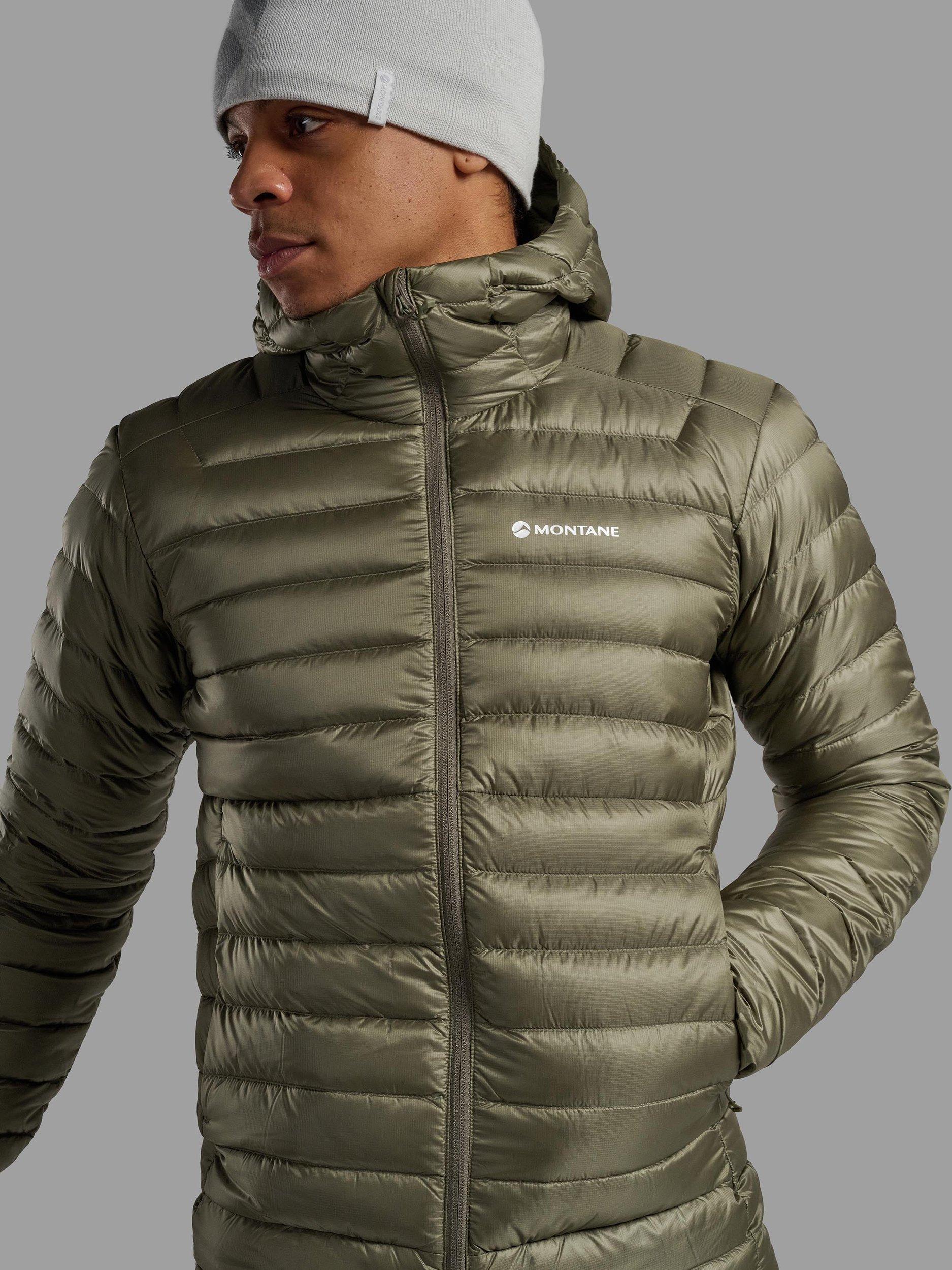Product image 4 of 9, which shows Men's Anti Freeze Hooded Down Jacket, Caper, S