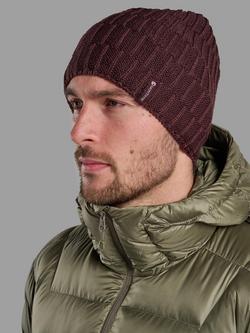 Montane Windjammer Halo Beanie - view 2, Dark Garnet