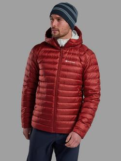 Men's Anti Freeze Hooded Down Jacket, Dark Maple