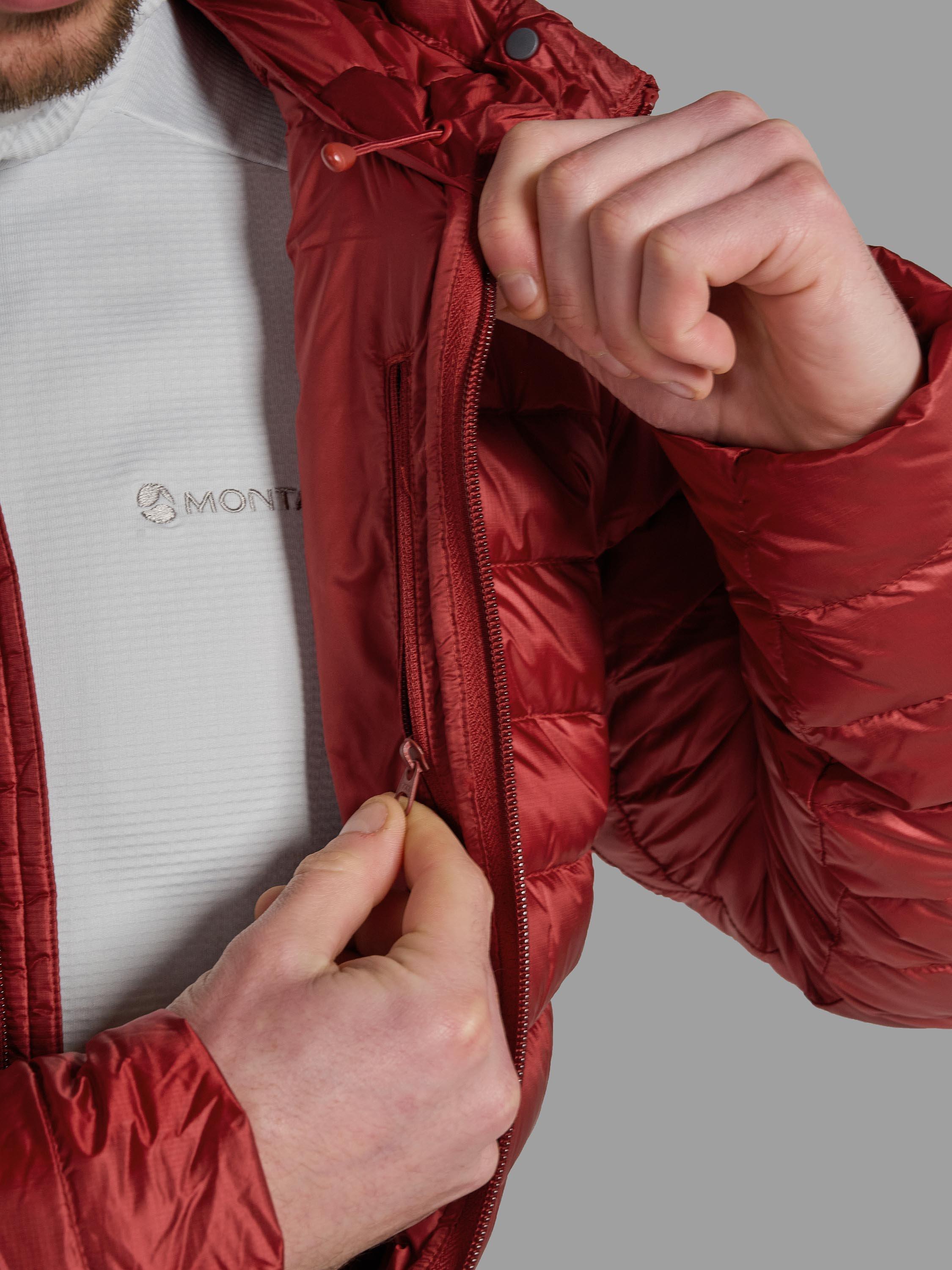 Product image 6 of 9, which shows Men's Anti Freeze Hooded Down Jacket, Dark Maple, S